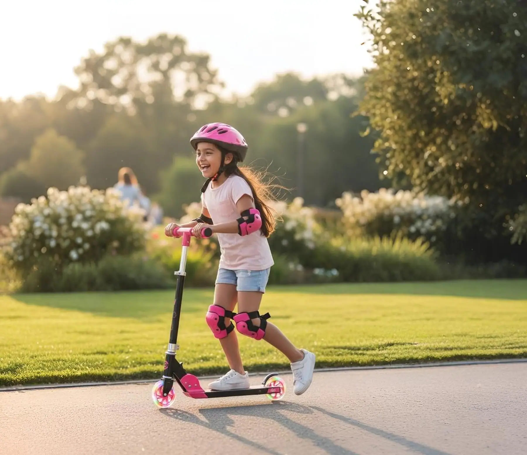 CORE - Foldy Pink - Dětská koloběžka